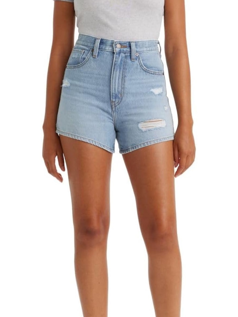 Levi's Women's High Waisted Mom Shorts